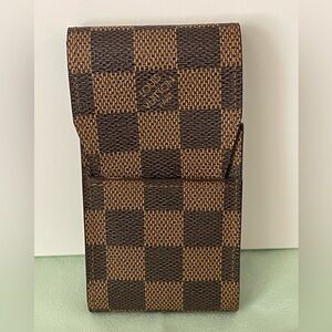 LOUIS VUITTON ETUi Cigarette Case Damier Ebene 
Beautiful Condition⭐️Authentic
